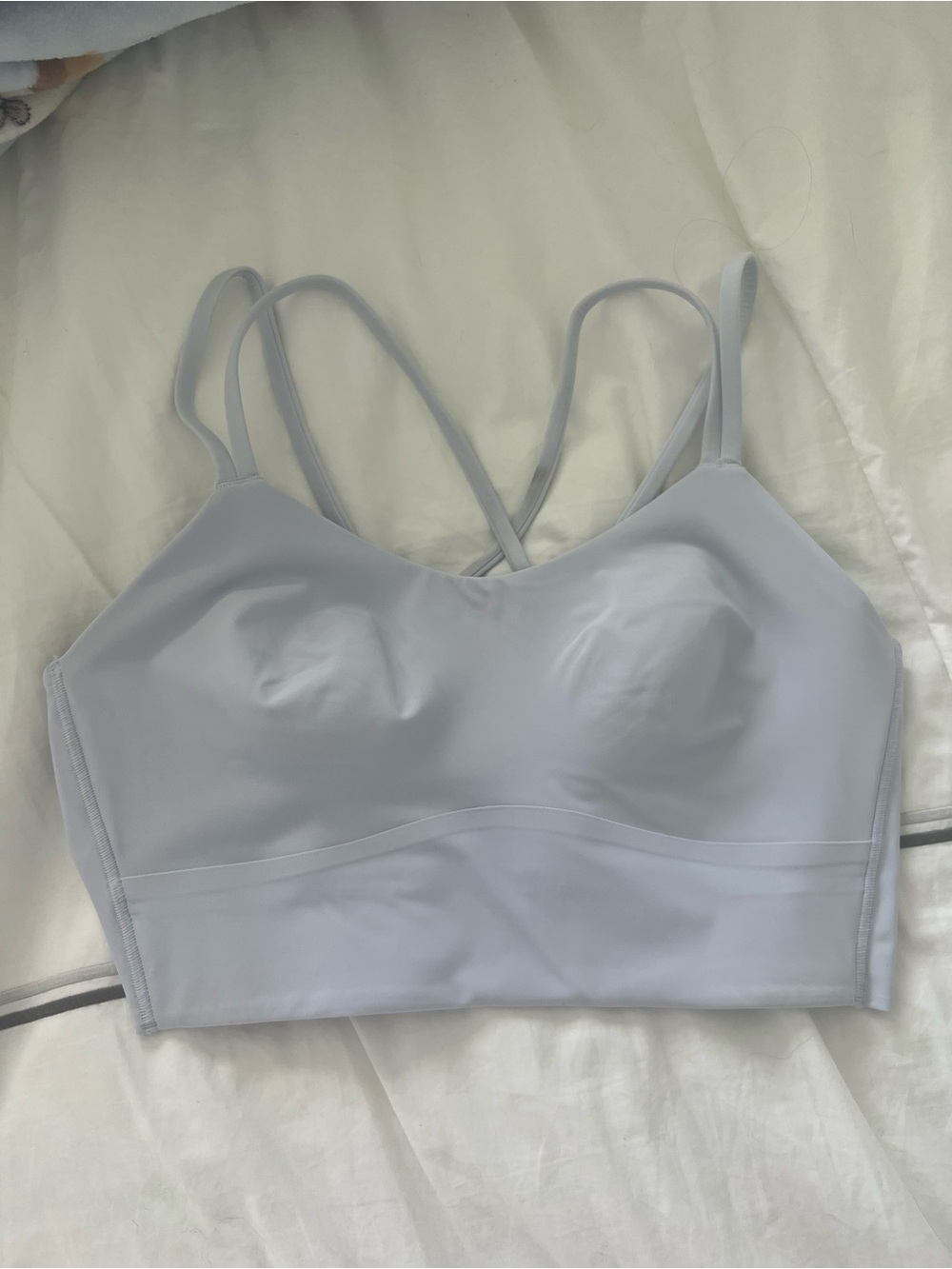 Lululemon Like A Cloud Longline Bra C/D Light Purple